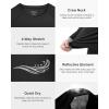 imageRoadbox Mens UPF 50 Swim Shirt Long Sleeve Sun Protection Rash Guard Slim Fit Fishing Shirts for Beach Surfing HikingBlack