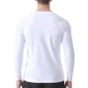 imageRoadbox Mens UPF 50 Swim Shirt Long Sleeve Sun Protection Rash Guard Slim Fit Fishing Shirts for Beach Surfing HikingWhite