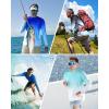 imageRoadbox Mens UPF 50 Swim Shirts Long Sleeve UV Sun Protection Rash Guard Quick Dry SPF TShirt for Beach Surfing FishingBlack Gradient