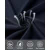 imageRoadbox Mens UPF 50 UV Sun Protection SPF Swim Rash Guard Short Sleeve Workout Athletic Shirts Quick Dry Moisture Wicking Gym Running Tee Tops for Water Sports Fishing Hiking Navy