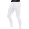 imageRoadbox Size L 2 Pack Mens Compression Pants Workout Warm Dry Cool Sports Leggings Tights Baselayer