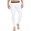 imageRoadbox Size L 2 Pack Mens Compression Pants Workout Warm Dry Cool Sports Leggings Tights Baselayer