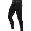 imageRoadbox Size L 2 Pack Mens Compression Pants Workout Warm Dry Cool Sports Leggings Tights Baselayer