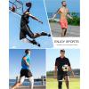 imageRoadbox Sports Compression Pants Set Mens FullLength and 34 OneLeg Compression Pants Size M