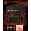 imageRoadbox Thermal Underwear for Men Fleece Lined Long Johns Base Layer Long Sleeve Top ampamp Bottom SetBlackGray