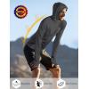 imageRoadbox UPF 50 Sun Protection Hoodie Shirt Outdoor Fishing SPF UV Long Sleeve Shirts Quick Dry Hiking Running Rash GuardDark Gray