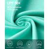 imageSizeL 2 Pack UPF 50 UV Sun Protection Shirts Outdoor Long Sleeve SPF Diving Rash Guard for Fishing Hiking Swimming