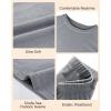 imageThermal Underwear for Men Fleece Lined Long Johns Base Layer Ski Thermals Top and Bottom Set for Extreme Cold Weather WinterSoft Gray