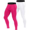2 Pack-rose Red+white