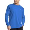imageRoadbox Mens UPF 50 Swim Rash Guard Long Sleeve UV Sun Protection SPF Water Shirts Quick Dry for Outdoor Fishing HikingLake Orchid