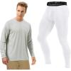 imageRoadbox Size XL Mens Sun Protection Long Sleeve Shirts ampamp Mens Compression Pants Tights Leggings