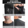 imageRoadbox Mens UPF 50 Swim Rash Guard Long Sleeve UV Sun Protection SPF Water Shirts Quick Dry for Outdoor Fishing HikingAsh Gray