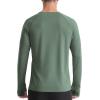 imageRoadbox Mens UPF 50 Swim Rash Guard Long Sleeve UV Sun Protection SPF Water Shirts Quick Dry for Outdoor Fishing HikingVerdant Bean
