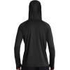 imageRoadbox Mens UPF 50 Fishing Shirt Long Sleeve UV Sun Protection Hoodies Quick Dry Rash Guard for Hiking Outdoor WorkingStyle 1black
