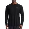 imageRoadbox Mens UPF 50 UV Sun Protection Shirts Outdoor Long Sleeve SPF Rash Guard for Fishing Hiking Swimming RunningClassic Black