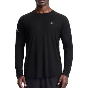 imageRoadbox Mens UPF 50 UV Sun Protection Shirts Outdoor Long Sleeve SPF Rash Guard for Fishing Hiking Swimming RunningClassic Black