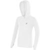 imageRoadbox Boys Rash Guard Hooded Shirt Kids UPF 50 Long Sleeve Hoodie Youth UV Sun Protection Fishing Beach ShirtsWhite
