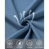 imageRoadbox Mens UPF 50 Swim Rash Guard Long Sleeve UV Sun Protection SPF Water Shirts Quick Dry for Outdoor Fishing HikingDusty Blue