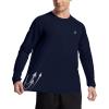 imageRoadbox Mens UPF 50 Swim Rash Guard Long Sleeve UV Sun Protection SPF Water Shirts Quick Dry for Outdoor Fishing HikingNavy Blue
