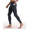 imageRoadbox 2 Pack Mens Compression Pants Quick Dry Running Tights Leggings with Pockets Athletic Base Layer for Workout GymBlackgray