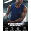 imageRoadbox 3 Pack Mens Sleeveless Compression Shirt Cool Dry Athletic Workout Tank Top Sports Running Gym Base Layer Shirts3 Pack Navy  White  Black