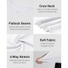imageRoadbox 3 Pack Mens Sleeveless Compression Shirt Cool Dry Athletic Workout Tank Top Sports Running Gym Base Layer Shirts3 Pack White  White  White