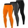 3pack:black+gray+orange