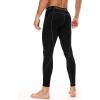 imageRoadbox 2 Pack Mens Compression Pants Quick Dry Running Tights Workout Leggings Athletic Base Layer for Gym Football YogaBlackblackred
