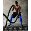 imageRoadbox 2 Pack Mens Compression Pants Quick Dry Running Tights Workout Leggings Athletic Base Layer for Gym Football YogaBlackblue