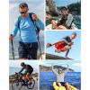 imageRoadbox Mens UPF 50 Fishing Shirt Long Sleeve UV Sun Protection Hoodies Quick Dry Rash Guard for Hiking Outdoor WorkingStyle 1deep Sea Blue