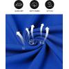 imageRoadbox Workout Sleeveless Shirts for Men Athletic Gym Basketball Quick Dry Muscle Tank TopsOcean Blue