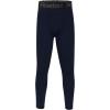 imageRoadbox Youth Boys Thermal Compression Pants Fleece Lind Base Layer Sports Leggings Athletic Tights for Cold WeatherNavy Blue