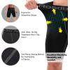 imageRoadbox Size 3XL Mens Sun Protection Long Sleeve Shirts ampamp Mens 3 Pack Compression Shorts Underwear