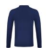 imageRoadbox Youth Boys Compression Thermal Shirt Long Sleeve Mock Neck Fleece Base Layer Kids Undershirt for Baseball FootballSea Blue