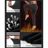 imageRoadbox Mens Thermal Compression Pants Fleece Lined Running Tights Leggings Athletic Ski Base Layer Bottoms Cold WeatherDark Gray