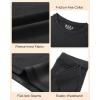 imageRoadbox Boys Thermal Underwear Sets Ultra Soft FLeece Lined Long Johns Base Layer Top and Bottoms with PocketsBlack  Gray