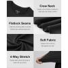 imageRoadbox Mens Compression Shirts 12 One Arm Short Sleeve Athletic Workout Base Layer TShirt Basketball UndershirtsLeft Long Blackwhitenavy