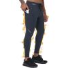 imageRoadbox Mens Thermal Cycling Pants Fleece Lined Running Tights Zipper Pockets Winter Water Resistant Compression LeggingsDark Gray