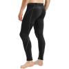 imageRoadbox 2 Pack Mens Compression Pants Workout Warm Dry Cool Sports Leggings Tights Baselayer