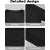 image:imageRoadbox Boys UPF 50 Rash Guard Swim Shirt 2 Pack Sun Protection Long Sleeve Shirts Athletic UV Beach Rashguard for Kids1 Pack Black