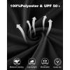 image:imageRoadbox Boys UPF 50 Rash Guard Swim Shirt 2 Pack Sun Protection Long Sleeve Shirts Athletic UV Beach Rashguard for Kids1 Pack Black