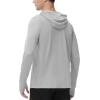 image:imageRoadbox Mens Sun Protection Hoodie Fishing Rash Guard Shirts for Outdoor Workout Running Fishing Hiking