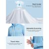 image:imageRoadbox Mens UPF 50 Sun Protection Hoodie Shirt  Outdoor Long Sleeve Athletic Rash Guard Shirts