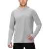 image:imageRoadbox Mens Sun Protection Hoodie Fishing Rash Guard Shirts for Outdoor Workout Running Fishing Hiking