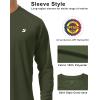 image:imageRoadbox Mens UPF 50 UV Sun Protection Shirts Outdoor Long Sleeve SPF Rash Guard for Fishing Hiking Swimming Running1 Pack  Dark Green
