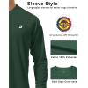 image:imageRoadbox Mens UPF 50 UV Sun Protection Shirts Outdoor Long Sleeve SPF Rash Guard for Fishing Hiking Swimming Running1 Pack  Emerald Green