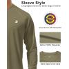 image:imageRoadbox Mens UPF 50 UV Sun Protection Shirts Outdoor Long Sleeve SPF Rash Guard for Fishing Hiking Swimming Running1 Pack  Khaki