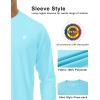 image:imageRoadbox Mens UPF 50 UV Sun Protection Shirts Outdoor Long Sleeve SPF Rash Guard for Fishing Hiking Swimming Running1 Pack  Light Green