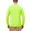 image:imageRoadbox Mens UPF 50 UV Sun Protection Shirts Outdoor Long Sleeve SPF Rash Guard for Fishing Hiking Swimming Running1 Pack  Neon Green