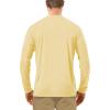 image:imageRoadbox Mens UPF 50 UV Sun Protection Shirts Outdoor Long Sleeve SPF Rash Guard for Fishing Hiking Swimming Running1 Pack  Yellow